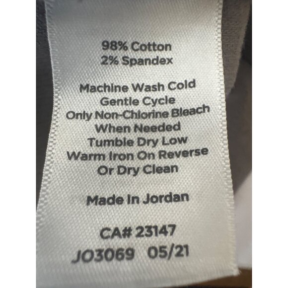 Talbots Womens Size 10 Corduroy Straight Leg Pants Taupe 98% Cotton 2% Spandex - Picture 7 of 14